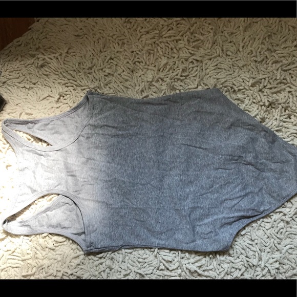 Grey Missguided Tank Bodysuit **NEVER WORN** - Picture 3 of 5